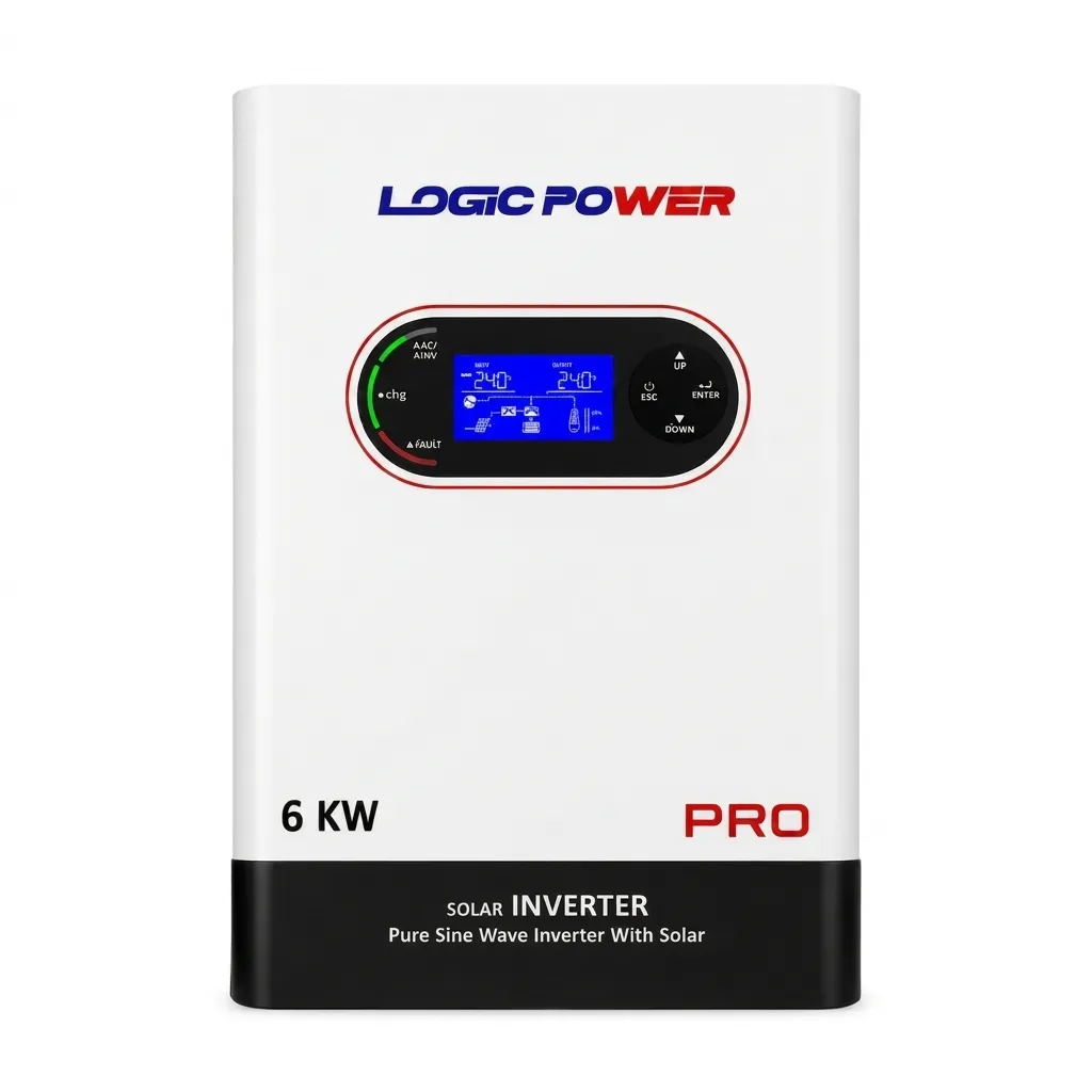 Logic power Hybrid Inverter /  Single Phase / 6Kw /IP 21